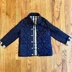 Burberry Girls Quilted Jacket